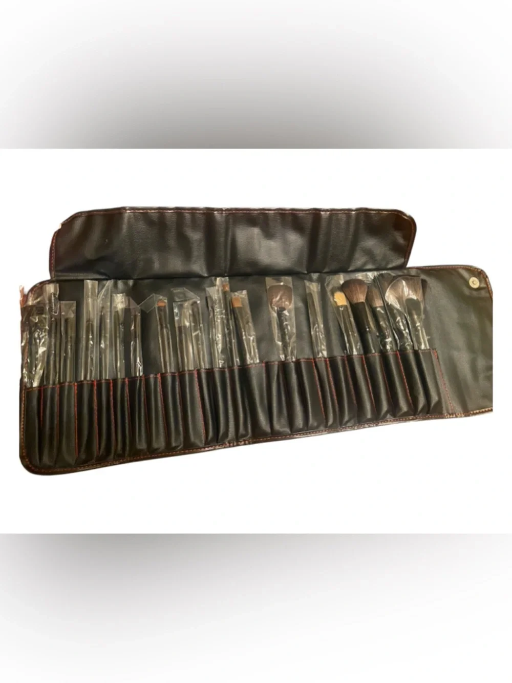 Professional Makeup Brush Set with Black Folding Case